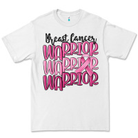White breast cancer warrior Premium Tee - MaliasSmallBusiness