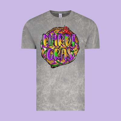 Mardi Gras Vintage Tee Designed By Lillyallendesigns