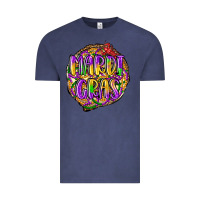 Vintage Denim mardi gras Vintage Tee - LillyAllenDesigns