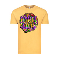 Vintage Mustard mardi gras Vintage Tee - LillyAllenDesigns