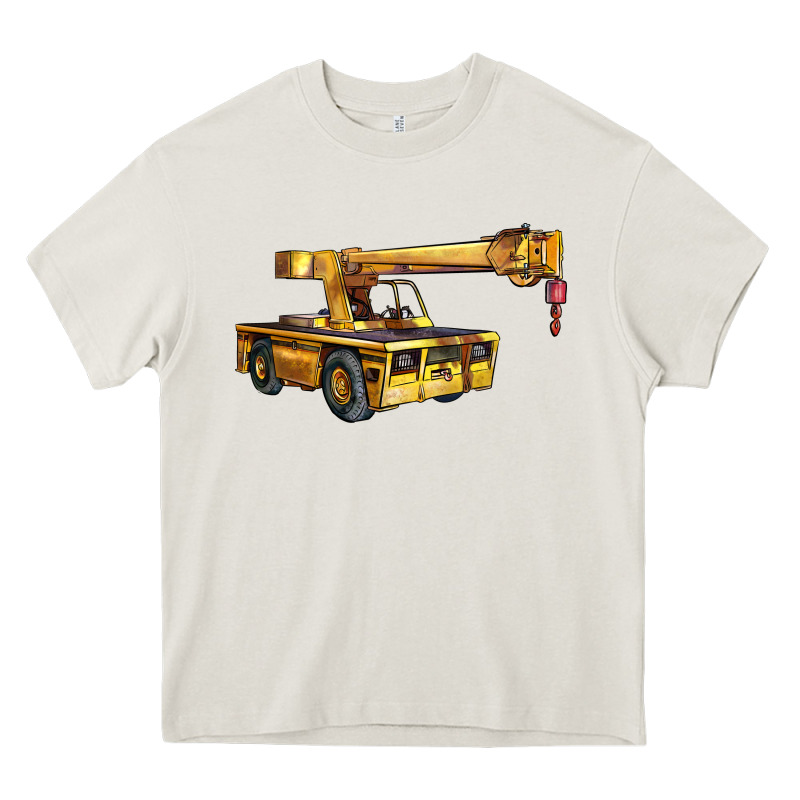 Carry Deck Crane Heavy Core Tee by LillyAllenDesigns | Teevron