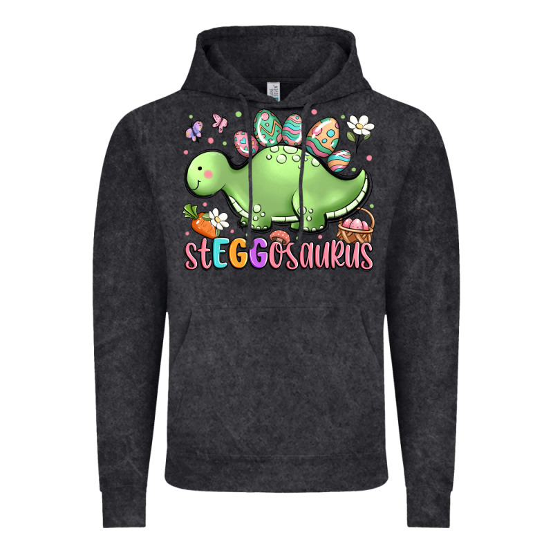 Easter Stegosaurus Delight Vintage Hoodie by LillyAllenDesigns | Teevron