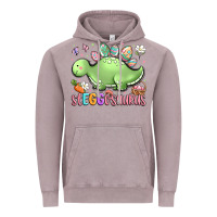 Vintage Zinc easter stegosaurus delight Vintage Hoodie - LillyAllenDesigns