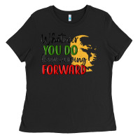 Black whatever you do keep moving forward martin luther Ladies Tee - MaliasSmallBusiness