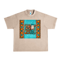 French Oak Western Fall Cow Mama Urban Heavy Tee - LillyAllenDesigns