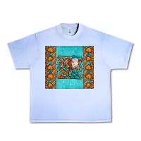 Grape Ice Western Fall Cow Mama Urban Heavy Tee - LillyAllenDesigns