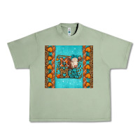 Oil Green Western Fall Cow Mama Urban Heavy Tee - LillyAllenDesigns