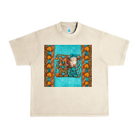 Sandshell Western Fall Cow Mama Urban Heavy Tee - LillyAllenDesigns