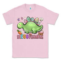 Bubblegum Pink easter stegosaurus delight Classic Tee - LillyAllenDesigns
