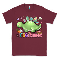 Burgundy easter stegosaurus delight Classic Tee - LillyAllenDesigns
