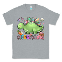 Heather Grey easter stegosaurus delight Classic Tee - LillyAllenDesigns