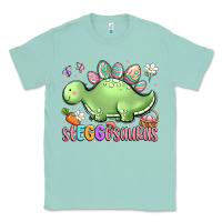 Seafoam easter stegosaurus delight Classic Tee - LillyAllenDesigns