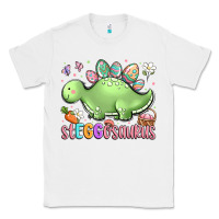 White easter stegosaurus delight Classic Tee - LillyAllenDesigns