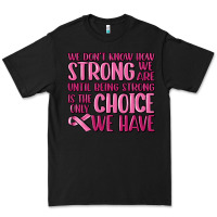 Black breast cancer we don't know how strong we are Premium Tee - MaliasSmallBusiness