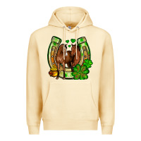 Pina Colada St. Patrick's Day horse horseshoe Premium Hoodie - OliviaCreatesArt