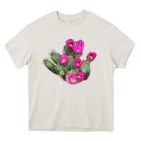 Cream strawberry hedgehog cactus Heavy Core Tee - LillyAllenDesigns
