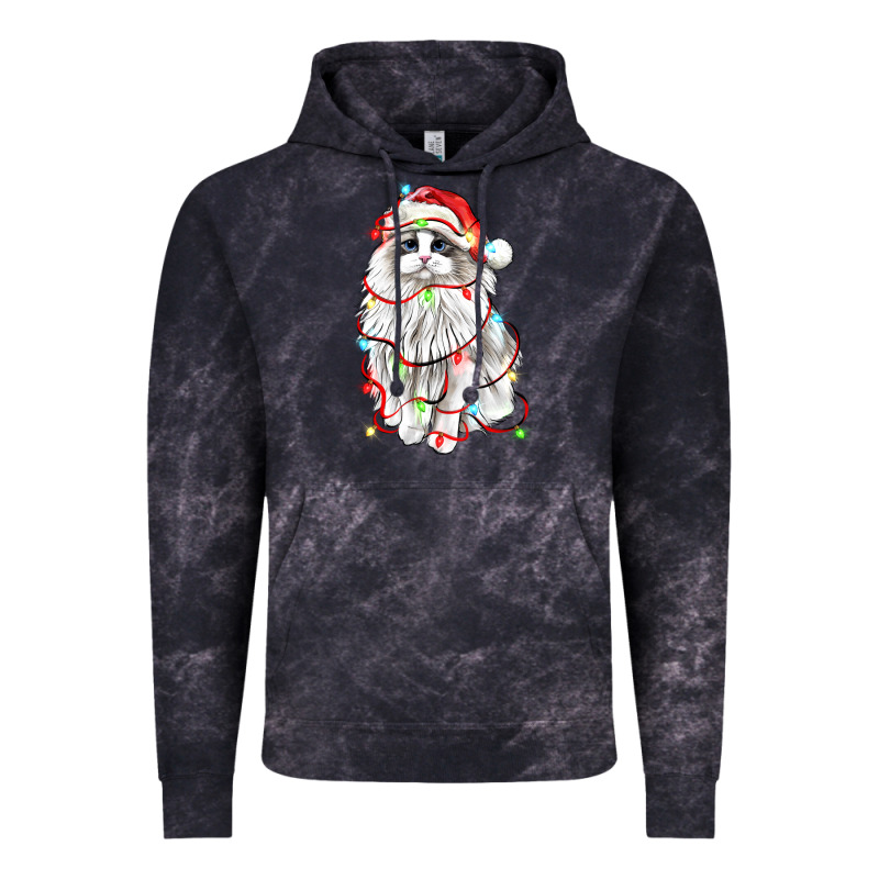 Christmas Ragdoll Cat Vintage Hoodie by LillyAllenDesigns | Teevron