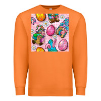 Carrot Easter Gnomies Seamless Pattern Premium Sweatshirt - BundleAndBundleShop