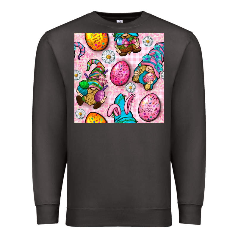 Easter Gnomies Seamless Pattern Premium Sweatshirt by BundleAndBundleShop | Teevron