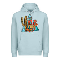 Blue Mist Wıld and Free Premium Hoodie - JahusDesignShop
