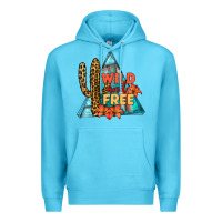 Ocean Blue Wıld and Free Premium Hoodie - JahusDesignShop