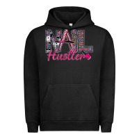 Pigment Black Nail hustler Urban Hoodie - SublimationCraftShop