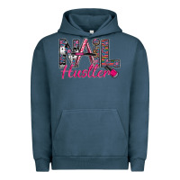 Pigment Midnight Navy Nail hustler Urban Hoodie - SublimationCraftShop