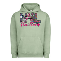Pigment Oil Green Nail hustler Urban Hoodie - SublimationCraftShop
