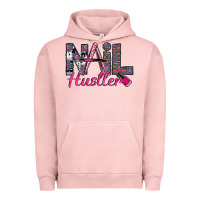 Pigment Salmon Nail hustler Urban Hoodie - SublimationCraftShop