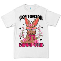 White cottontail bunny club Premium Tee - MaliasSmallBusiness