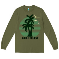 Army Green Gold Coast Long Sleeve Tee - Bettercallsaul