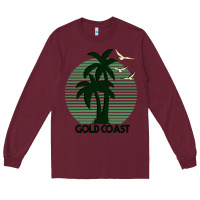 Burgundy Gold Coast Long Sleeve Tee - Bettercallsaul