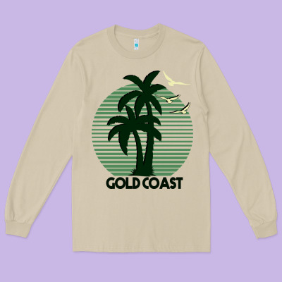Gold Coast Long Sleeve Tee Designed By Bettercallsaul