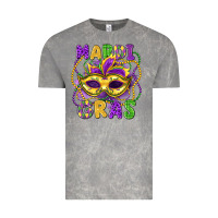 Cloud Rock mardi gras mask Vintage Tee - LillyAllenDesigns