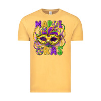 Vintage Mustard mardi gras mask Vintage Tee - LillyAllenDesigns
