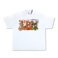 White Fall LPN Licensed Practical Nurse Urban Heavy Tee - LillyAllenDesigns