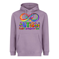Lavender Autism accept understand love Heavyweight Hoodie - FaDigitalArtStudio
