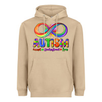 Mushroom Autism accept understand love Heavyweight Hoodie - FaDigitalArtStudio