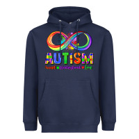 Navy Autism accept understand love Heavyweight Hoodie - FaDigitalArtStudio