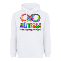 White Autism accept understand love Heavyweight Hoodie - FaDigitalArtStudio