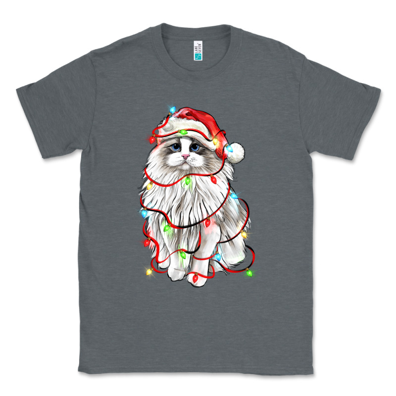 Christmas Ragdoll Cat Classic Tee by LillyAllenDesigns | Teevron