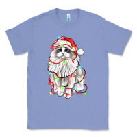 Colony Blue christmas ragdoll cat Classic Tee - LillyAllenDesigns