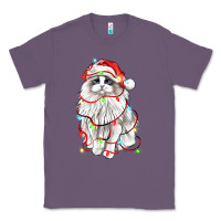 Lavender christmas ragdoll cat Classic Tee - LillyAllenDesigns