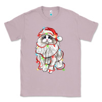 Lilac christmas ragdoll cat Classic Tee - LillyAllenDesigns