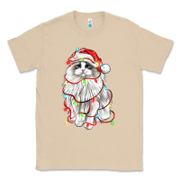 Mushroom christmas ragdoll cat Classic Tee - LillyAllenDesigns
