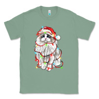 Sage christmas ragdoll cat Classic Tee - LillyAllenDesigns