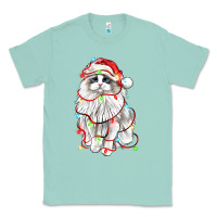 Seafoam christmas ragdoll cat Classic Tee - LillyAllenDesigns