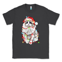 Smoke christmas ragdoll cat Classic Tee - LillyAllenDesigns