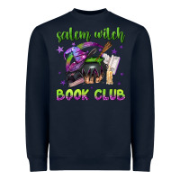 Navy Salem witch book club Heavyweight Sweatshirt - NancyCooperArtShop