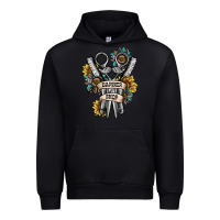 Black barber shop Urban Hoodie - SublimationCraftShop